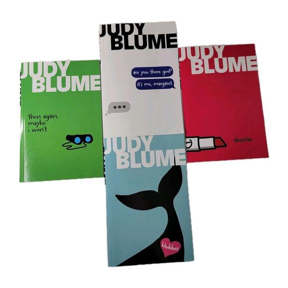 Judy Blume Book Lot 4 “Are You There God” “Blubber” And More Paperback New Teens - Picture 1 of 8